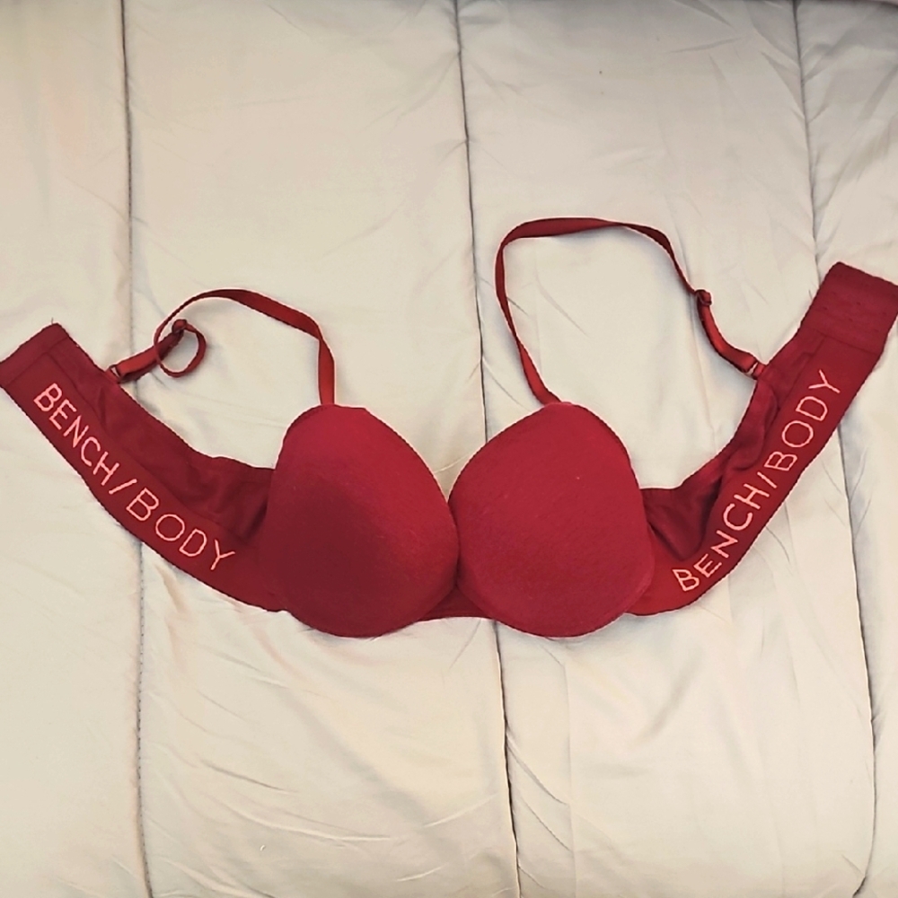 Bench Red Padded Bra